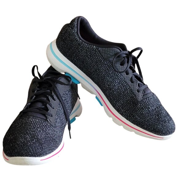 Skechers Go Walk 5 Athletic Sneaker Comfort Shoe Women's Size 12 - Picture 1 of 11
